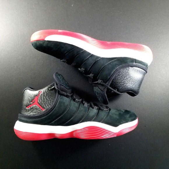 Jordan Super Fly Mens Size 15 Black Red 921203-001 - Picture 4 of 8